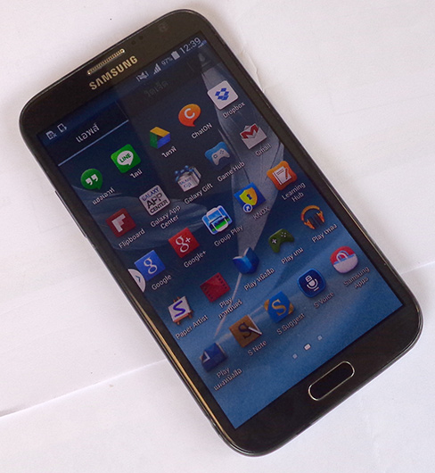 SAMSUNG NOTE2 ของแท้ สวยๆ จอใหญ่ สวยคม สบายตา ยกกล่องพร้อมอุปกรณ์