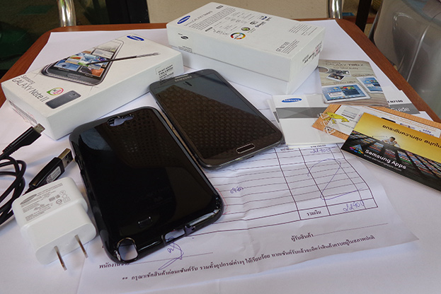 SAMSUNG NOTE2 ของแท้ สวยๆ จอใหญ่ สวยคม สบายตา ยกกล่องพร้อมอุปกรณ์