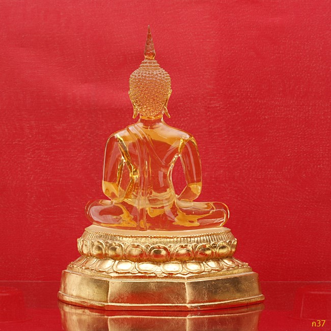 พระบูชาแก้วใส หลวงพ่อฤาษีลิงดำ วัดท่าซุง หน้าตัก 9 นิ้ว