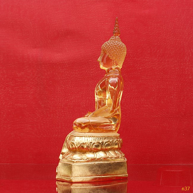 พระบูชาแก้วใส หลวงพ่อฤาษีลิงดำ วัดท่าซุง หน้าตัก 9 นิ้ว