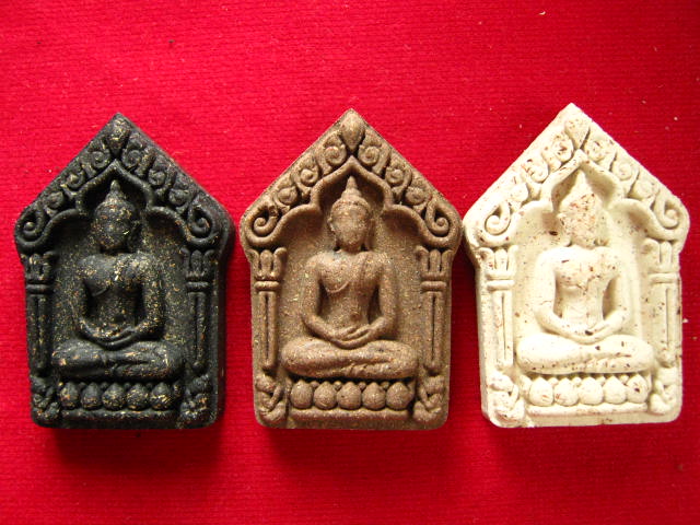 ราคาวัด....3 องค์ ขุนแผนแก้วสารพัดนึก หลวงปู่แก้ว วัดสะพานไม้แก่น จ.สงขลา