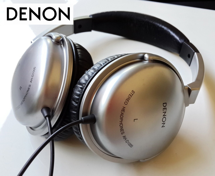 หูฟัง Denon ของแท้ แบบ FULL SIZE ฟูลไซส์ เสียงดี ใสกว้าง เบสนุ่ม หนักแน่น