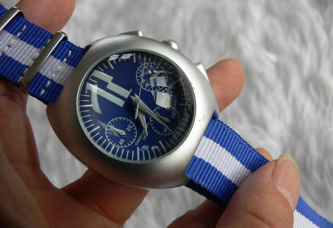 นาฬิกา Chronostar แบรนด์ดังสุดหรูโดย SECTOR ของแท้ ระบบโครโนกราฟ เรือนอลูมิเนียม