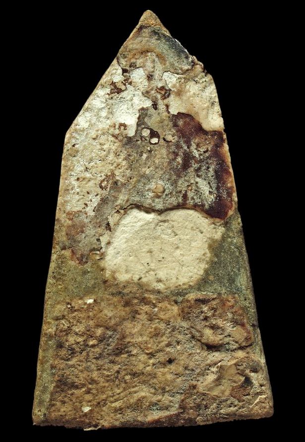 พระกรุวัดสามปลื้ม พิมพ์ห้าเหลียม(ที่4)