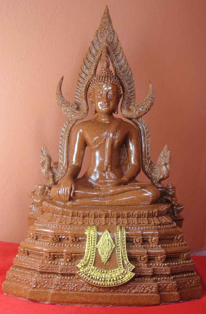 (((วัดใจเคาะเดียวแดง)))พระบูชาพระพุทธชินราช ขนาดหน้าตัก ๕ นิ้ว