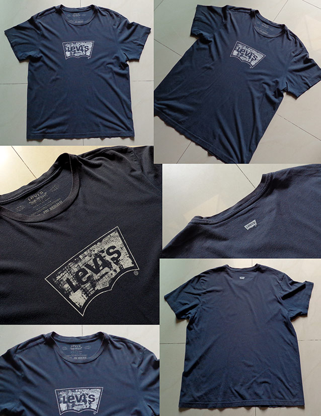เสื้อแบรนด์ดัง4ตัว เบอร์Lทั้งหมด มี LEVI'S มี FENDER มี REEBOK และ OP