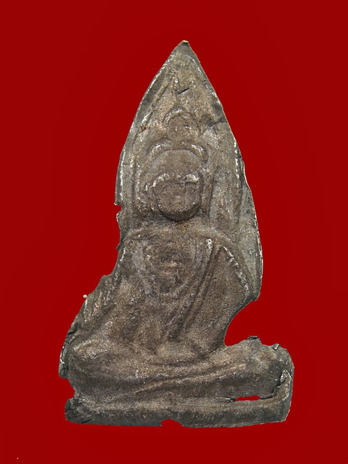 พระนางแขนอ่อน เนื้อชินเงิน กรุวัดราชบูรณะ จ.อยุธยา