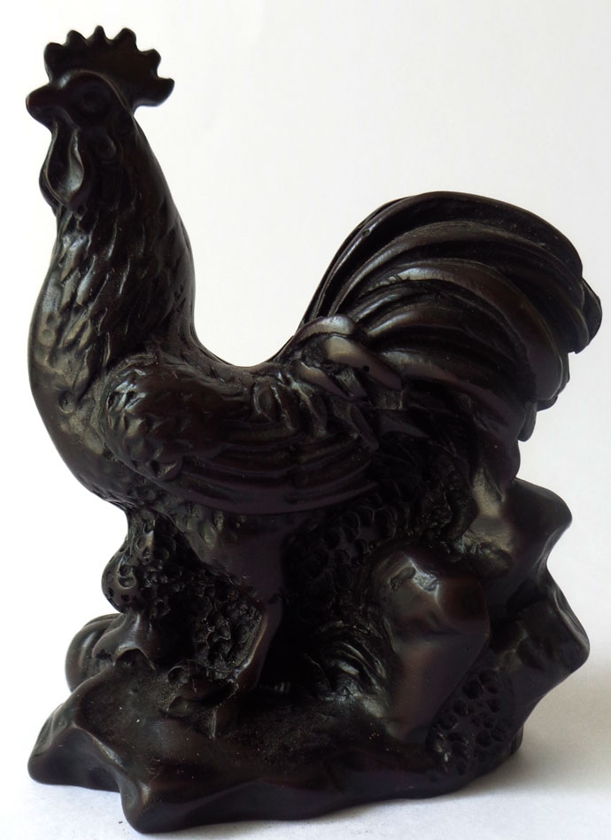 รายการด่วน ไก่เนื้อสิริก้า  สูง 9 ซม. สวยๆมาเป็นคู่เป็นเครื่องลางมงคล บูชาแล้วมีแต่สิ่งดีดีเข้า