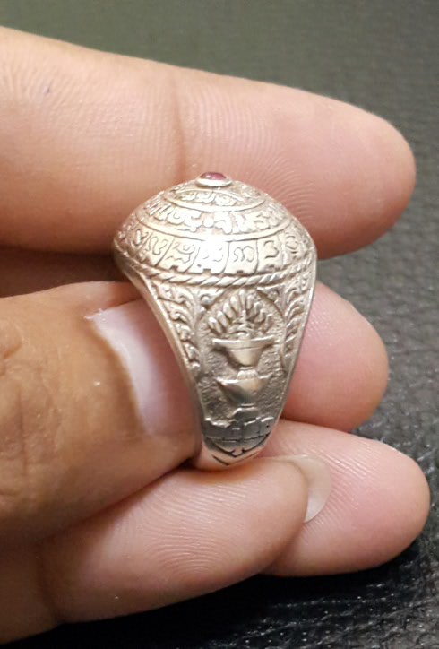 แหวนเงินหลวงปู่ชื้น วัดญาณเสน อยุธยา