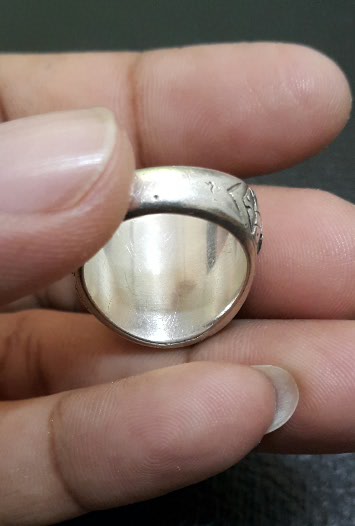 แหวนเงินหลวงปู่ชื้น วัดญาณเสน อยุธยา