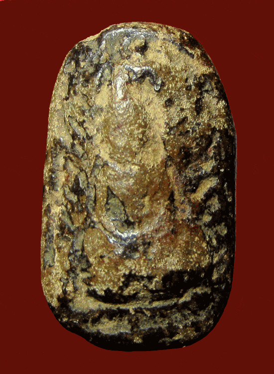 พระกรุวัดจุฬามณี พิมพ์ซุ้มชินราช หลังนาง 