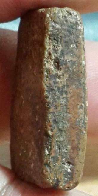 พระพิมพ์ทรงสิงห์หลวงพ่อผาด เนื้อดิน วัดดงตาล จ.ลพบุรี เนื้อมะขามเปียก ดูง่าย