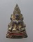 "เคาะเดียว"พระพุทธชินราช เนื้อตะกั่ว (สูง 2 ซ ม )