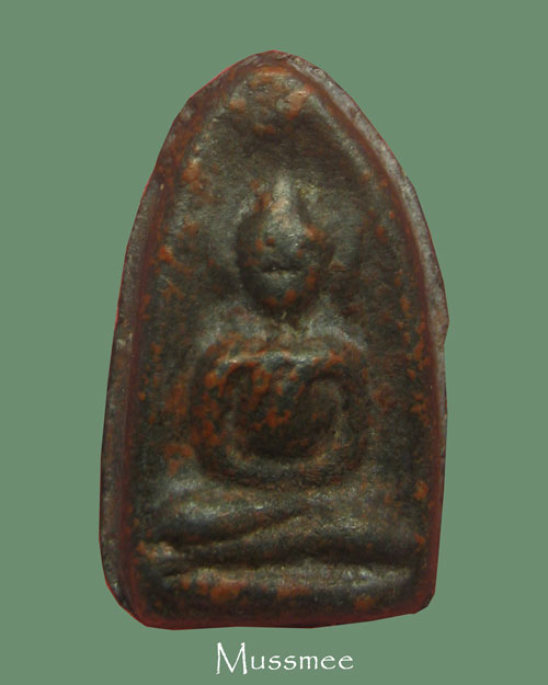 พระพิจิตร กรุวัดทำเลย์ไทสนิมแดง อยุธยาแตกกรุปี 32 สร้างปี พ.ศ.2461 หลวงพ่อกลั้น วัดพระญาติ ปลุกเสก 