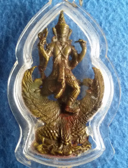 พระนารายณ์ทรงครุฑ หลวงปู่ผาด วัดไร่ จ. อ่างทอง