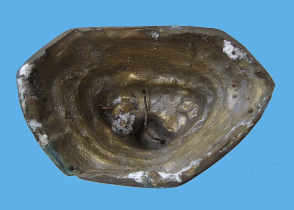 พระบูชาเนื้อทองเหลืองปางมารวิชัย ขนาดหน้าตักประมาณ 3 นิ้ว สภาพจากหิ้งที่บ้านครับ