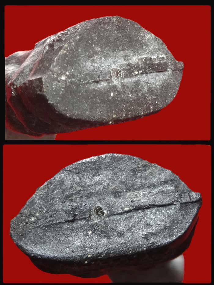 (5) พระปิดตาตุ๊กตาเล็ก หลวงปู่โต๊ะ เนื้อใบลาน ฝังตะกรุดเงิน 1 ดอก ปี 2521