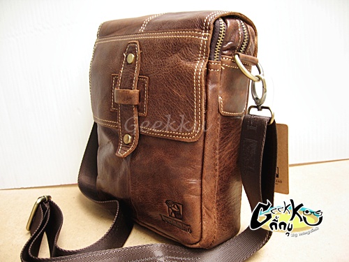  กระเป๋าสะพายหนังแท้ (TT-08) รุ่นนี้สายถอดได้ค่ะ 
