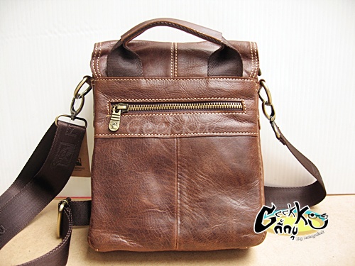  กระเป๋าสะพายหนังแท้ (TT-08) รุ่นนี้สายถอดได้ค่ะ 