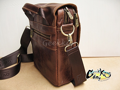  กระเป๋าสะพายหนังแท้ (TT-08) รุ่นนี้สายถอดได้ค่ะ 