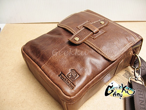  กระเป๋าสะพายหนังแท้ (TT-08) รุ่นนี้สายถอดได้ค่ะ 