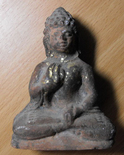 พระบูชาเนื้อดินเผา เก่ามีอายุ