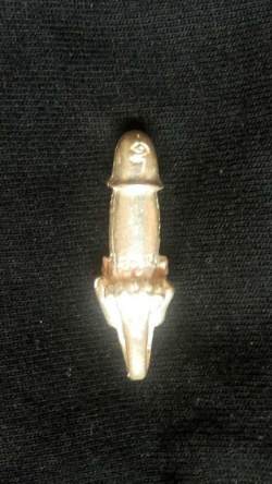 ปลัดขิกสะท้านเวหา ลพ.ยิด วัดหนองจอก เนื้อเงิน ปี37 พร้อมซองเดิม