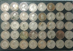 เหรียญบาทหลังตราแผ่นดิน ปี05. 40เหรียญ