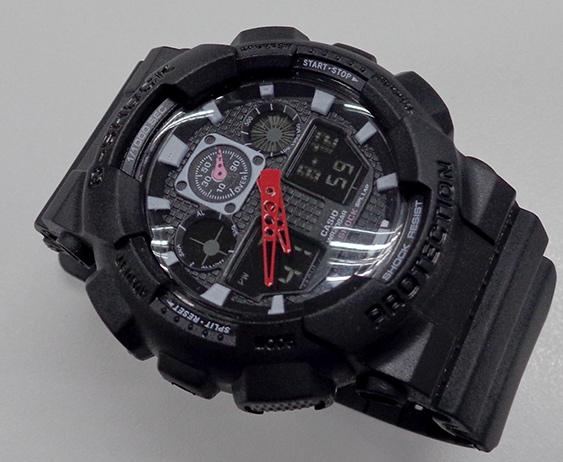 นาฬิกา CASIO G-SHOCK สีดำ เข็มแดง ฝากมาลงขายราคาเบาๆครับ