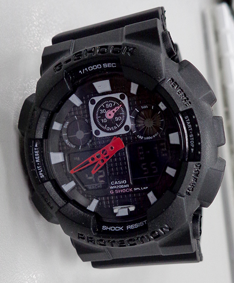 นาฬิกา CASIO G-SHOCK สีดำ เข็มแดง ฝากมาลงขายราคาเบาๆครับ