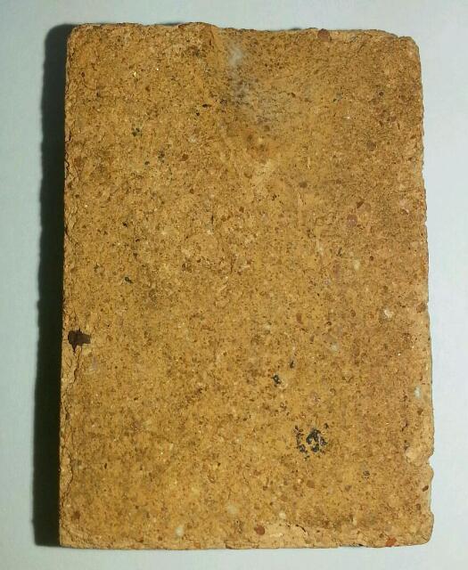 พระเจ้าสิบชาติ กรุวัดกระชาย อยุธยา ปางสมาธิ พิมพ์ใหญ่ ตัดเดี่ยว  ขนาด 2 นิ้ว × 1.5 นิ้ว