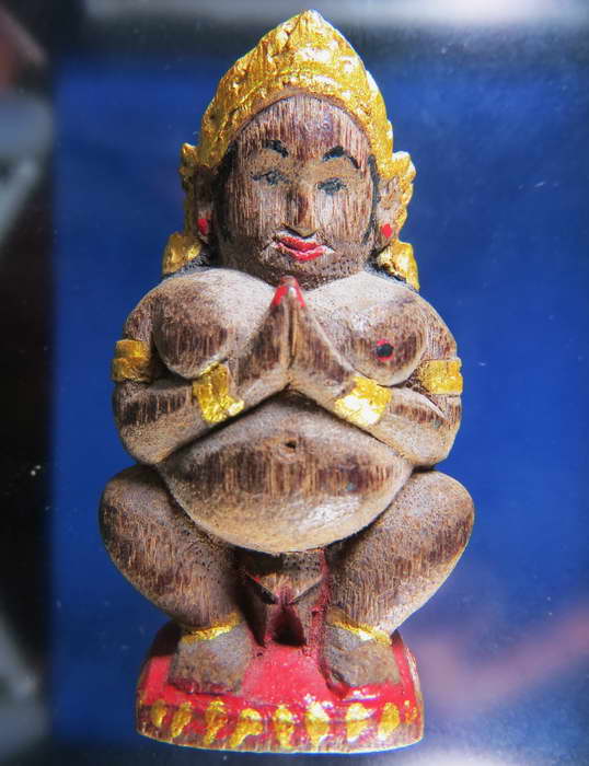 แม่นางพิม ไม้แกะลอยองค์ หลวงปู่อั๊บ วัดท้องไทร จ.นครปฐม