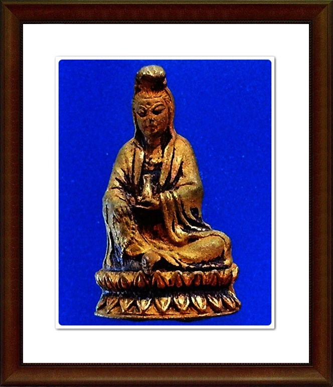 รูปเหมือนหล่อ เจ้าแม่กวนอิม วัดพระปฐมเจดีย์
