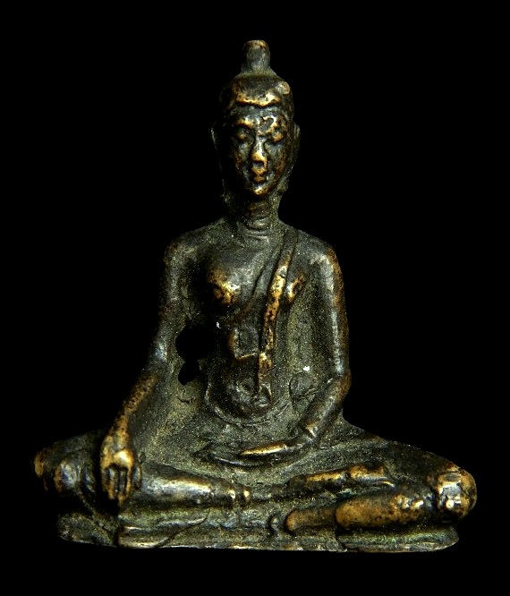 รูปหล่อโบราณ ไม่ทราบที่ (ขนาดห้อยคอ)