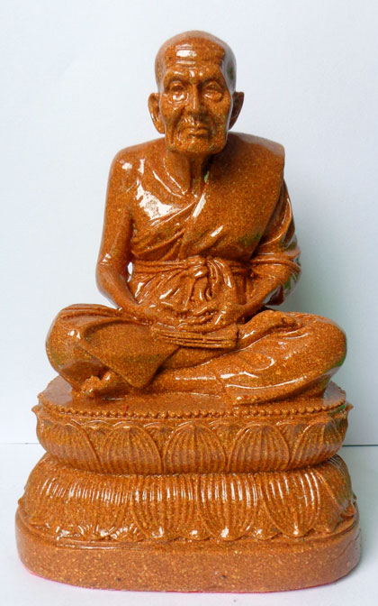 หลวงพ่อทวด หน้าตัก 5 นิ้ว เนื้อกระเบื้องหลังคาโบส รานละเอียดคมชัด  สวยมากครับ