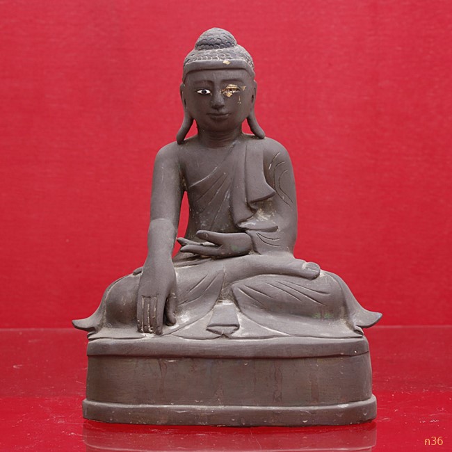 พระบูชาศิลปะพม่า มีดิน