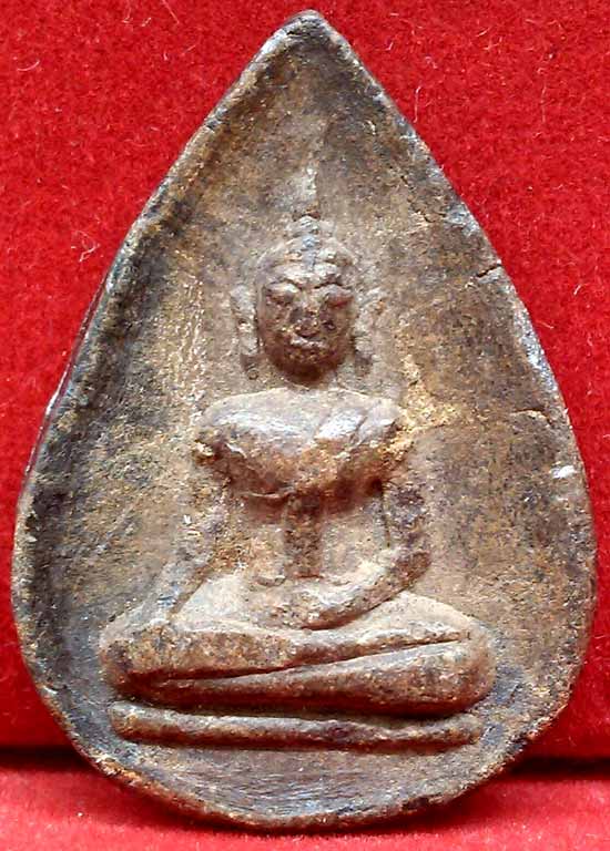 *พิมพ์กลีบบัว ตะกั่วสนิมแดงกรุเก่า ปี๒๕๒๐..ลพ.นารถ วัดศรีโลหะฯ กาญจนบุรี*