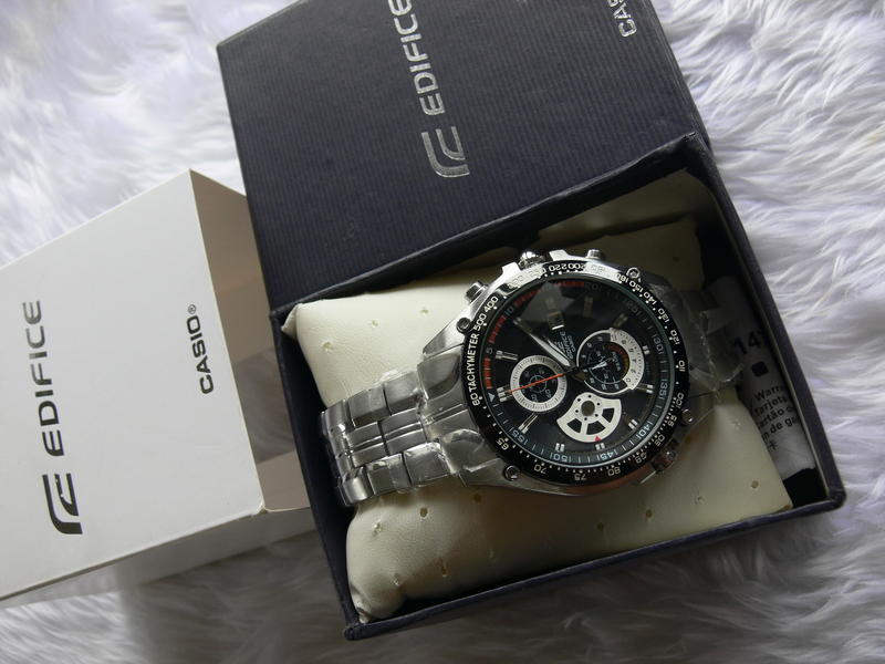 นาฬิกา CASIO EDFICE ของแท้ CHRONOGRAPH Stainless Steel ของใหม่ครับ