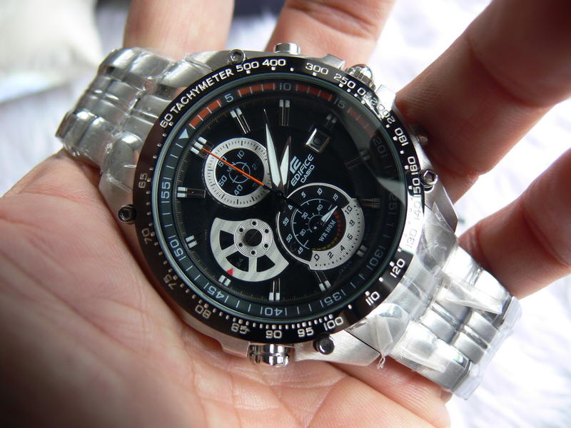 นาฬิกา CASIO EDFICE ของแท้ CHRONOGRAPH Stainless Steel ของใหม่ครับ