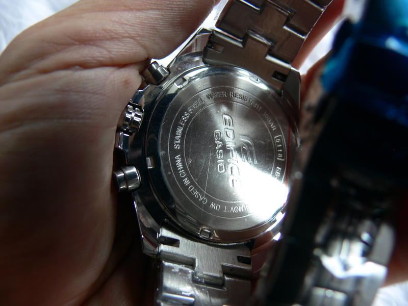 นาฬิกา CASIO EDFICE ของแท้ CHRONOGRAPH Stainless Steel ของใหม่ครับ
