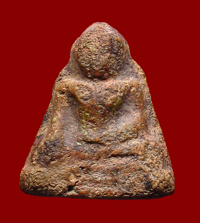 พระหลวงพ่อโต พิมพ์มารวิชัย กรุบางกระทิง จ.อยุธยา บัตรรับรองเพื่อนบ้าน