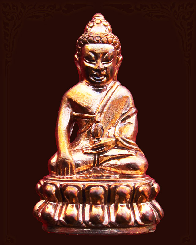 พระกริ่งมงคล รุ่นสร้างบารมี เนื้อนวะกันอุดผง หลวงปู่บัว ถามโก วัดเกาะตะเคียน จ.ตราด ออกวัดแหลมกลัด