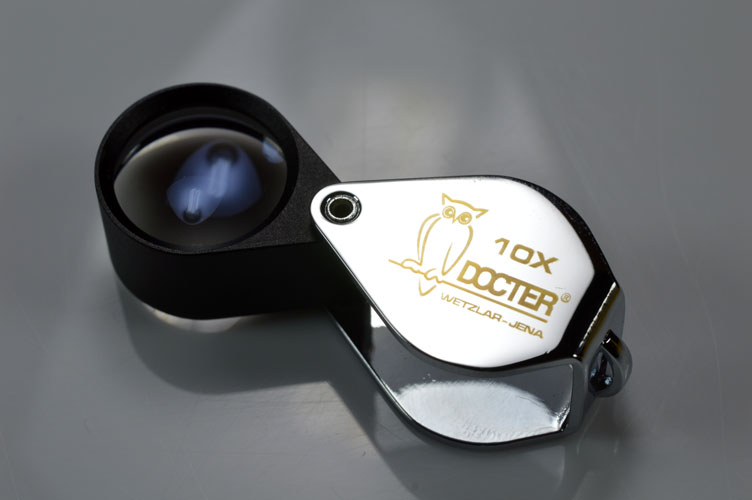 เคาะเดียวกล้อง DOCTER WETZLAR-JENA (D10)-10X18MM เลนส์แก้วใสส่องสบายมากๆงานสวยน่าใช้งานพร้อมซองหนัง