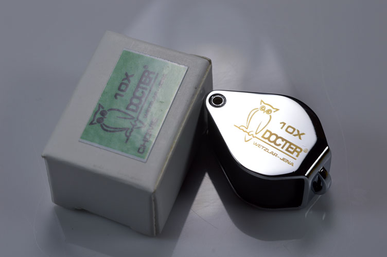 เคาะเดียวกล้อง DOCTER WETZLAR-JENA (D10)-10X18MM เลนส์แก้วใสส่องสบายมากๆงานสวยน่าใช้งานพร้อมซองหนัง
