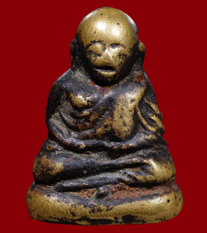 หลวงพ่อเงิน วัดบางคลาน เนื้อทองผสม เหลืองอมเขียว ออกวัดท้ายน้ำ อ.บางมูลนาก จ.พิจิตร 