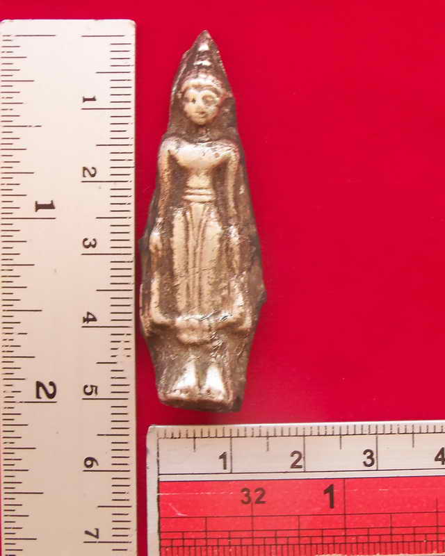 พระปางเปิดโลกเนื้อว่านหน้าเงิน กรุกำแพงเพชร พร้อมตลับขึ้นคอได้เลยจ้า