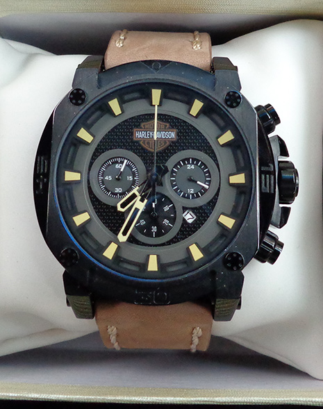 นาฬิกา HARLEY DAVIDSON ฮาเลย์ เดวิสัน ขนาด King size สวยมากๆครับ ของใหม่ครับ