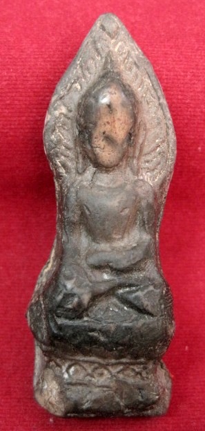 พระเชียงแสนเนื้อดิน ใบข้าว