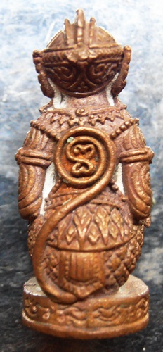 หนุมานหลวงพ่อตัด วัดชายนาก้นตอกโค๊ตฝังตะกรุด โค๊ตข้าง2ตัวหมายเลข1114สวยมากครับ