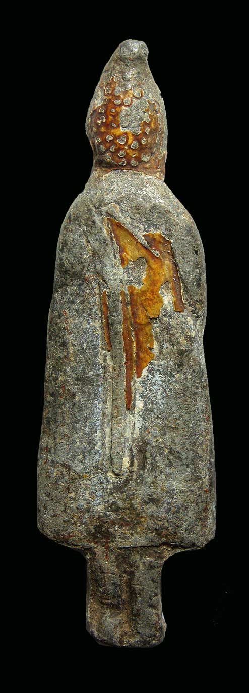 พระปางถวายเนตร เนื้อตะกั่วสนิมแดง ยุครัตนฯต้นๆครับ